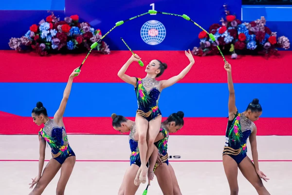 Brasil conquista medalha inédita no Mundial de Ginastica Rítmica