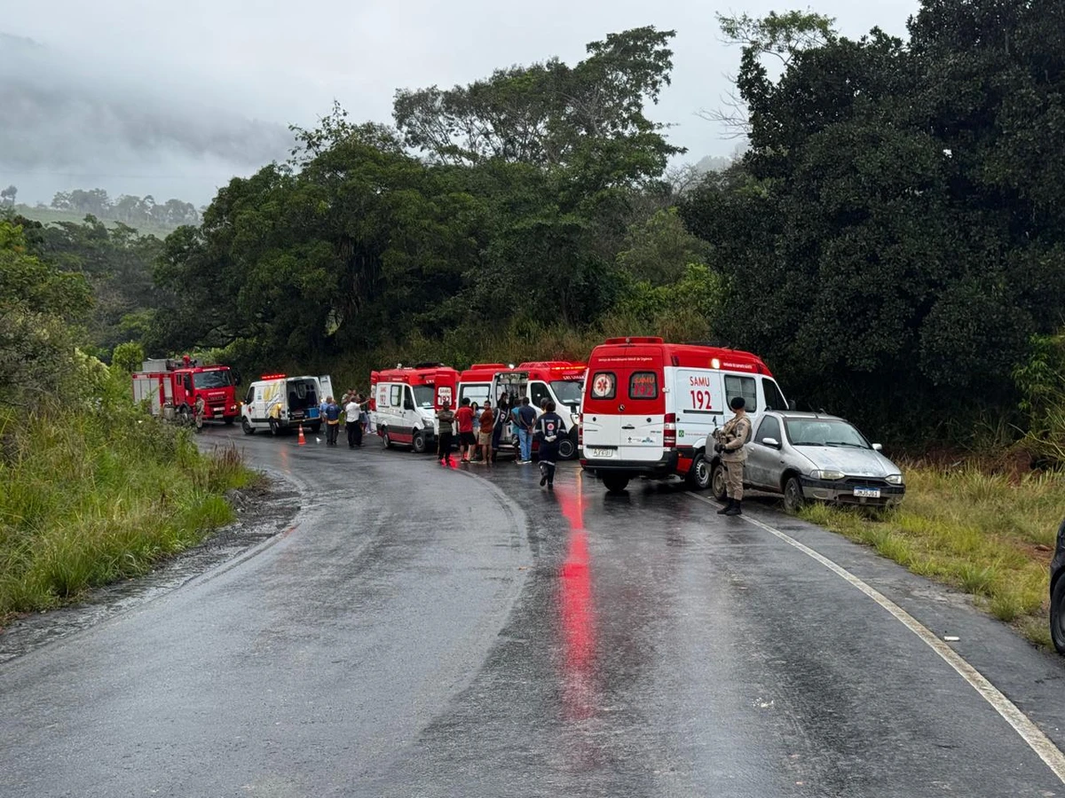 Serviço de Atendimento Móvel de Urgência (SAMU) fez atendimento no local por Giro Ipiaú