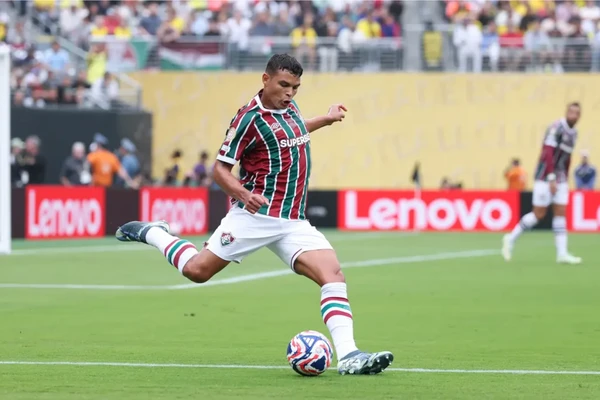 Thiago Silva, capitão do Fluminense