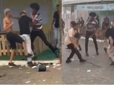 Imagem - Socos e pontapés: briga generalizada assusta pessoas no São João de Serrinha