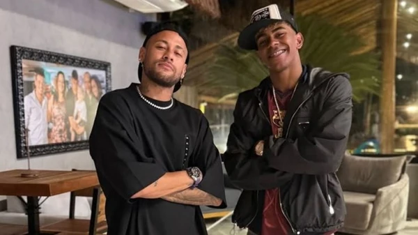 Neymar e Lamine Yemal