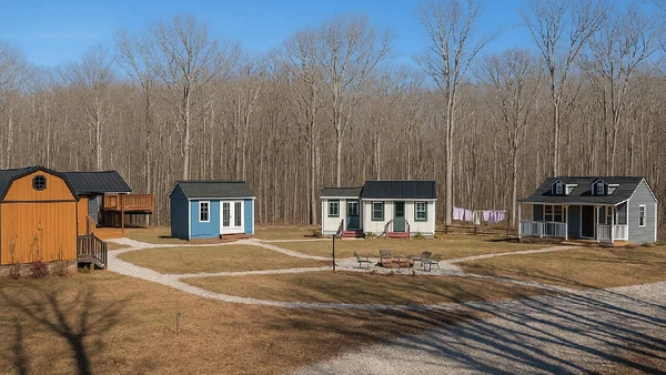  Conheça a história da família Brinks, que construiu uma vila de casas minúsculas, alcançando autonomia e economia em Kentucky