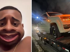 Imagem - Davi Brito passa perrengue com carro durante viagem: 'De novo!'