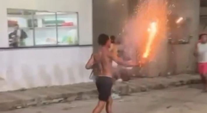 Imagem - Espada falha e explode na mão de jovem em Cruz das Almas; veja vídeo