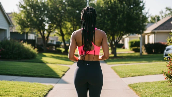 Farm walk envolve carregar dois pesos ao caminhar, ativando musculatura profunda por Imagem gerada por IA 