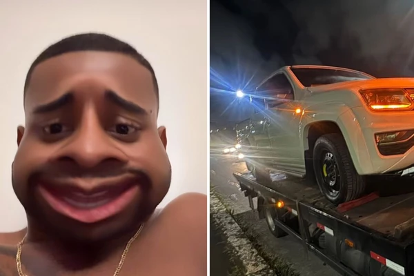 Davi Brito relatou perrengue nas redes sociais