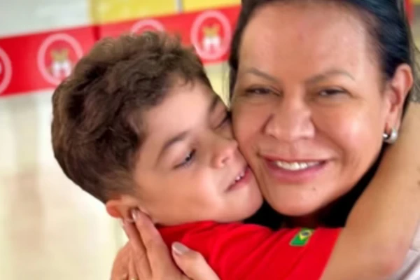Dona Ruth e Léo Mendonça