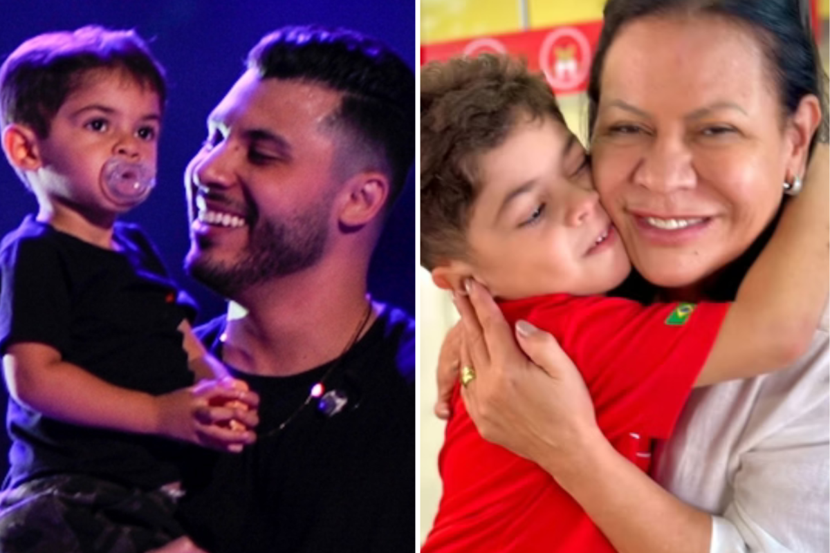 Leo e Murilo Huff / Leo e Dona Ruth por Reprodução
