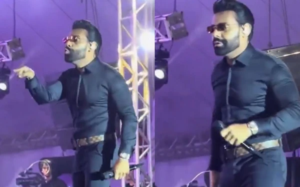 Pablo se aborrece durante show e dispara ofensa