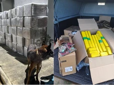 Imagem - Caminhão de carga de tecidos é interceptado com seis toneladas de maconha na Bahia