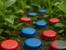 Imagem - Tampinhas de garrafa podem salvar seu jardim; veja como usar