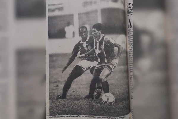 Bahia 1 x 0 União São João pela Série A de 1995  por Arquivo Correio