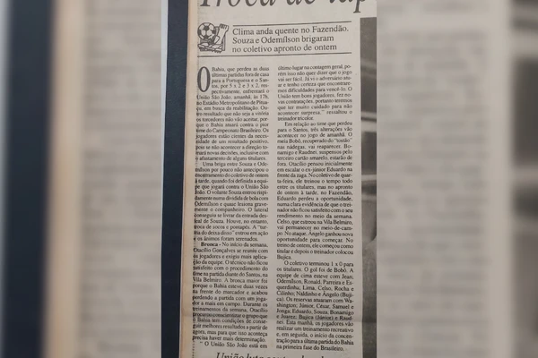 Bahia 1 x 0 União São João pela Série A de 1995  por Arquivo Correio
