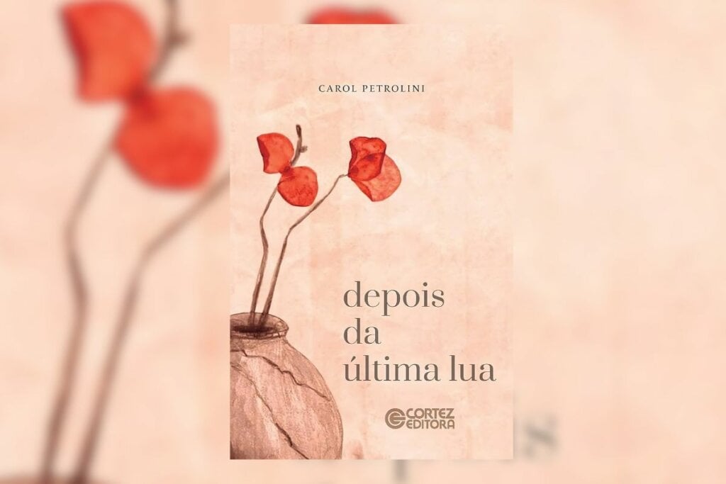 Em &#8220;Depois da última lua&#8221;, Inês busca entender seu corpo e sua mente com a chegada da menopausa (Imagem: Reprodução digital | Editora Cortez) 
