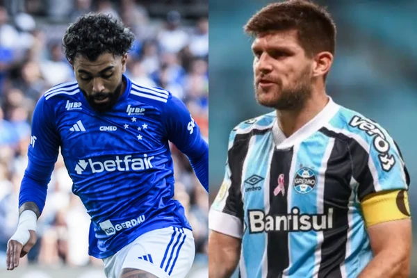 Gabigol, do Cruzeiro, e Kannemann, do Grêmio, foram duas das vítimas do golpe 