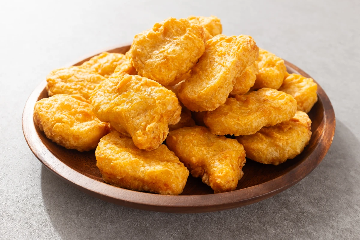 Nuggets de frango por Shutterstock
