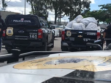 Imagem - Polícia incinera mais de uma tonelada de drogas na Bahia