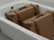 Imagem - Colocar malas no chão ou cama do hotel é perigoso; bagagem deve ser guardada no banheiro