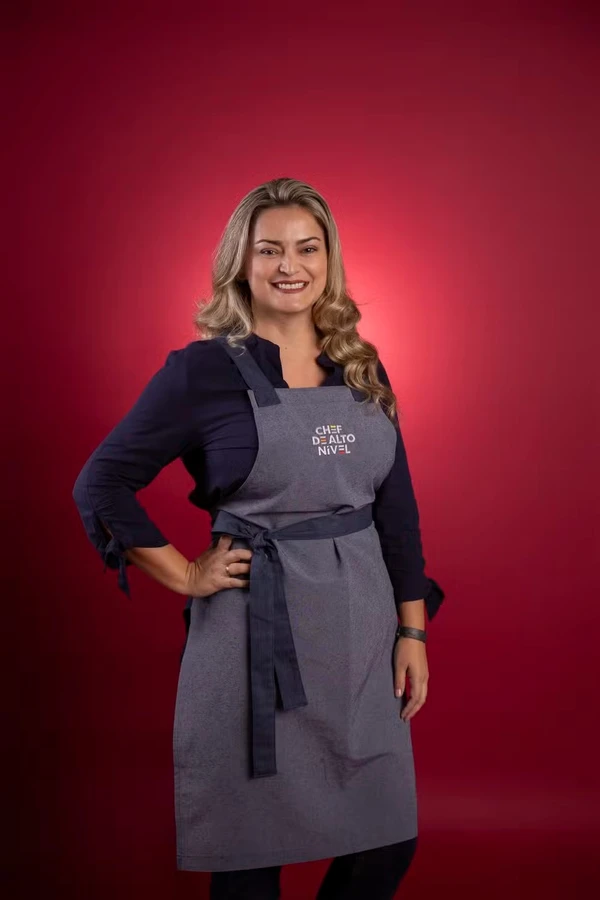 Bruna Lopes, participante de 'Chef de Alto Nível'  por Divulgação/TV Globo/Beto Roma