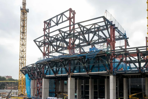 Camp Nou em reforma por Divulgação/Barcelona