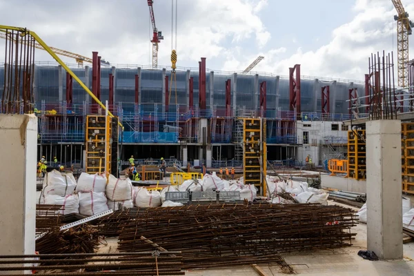 Camp Nou em reforma por Divulgação/Barcelona