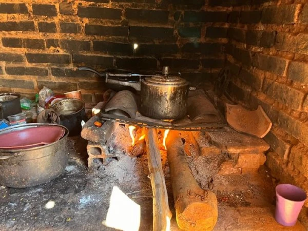 Cozinha improvisada por Divulgação MPT-PI