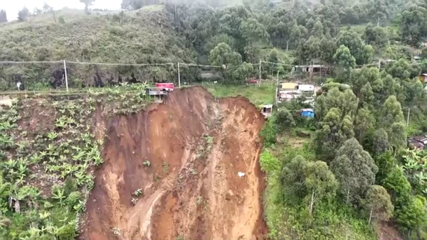 Deslizamento aconteceu na cidade de Bello