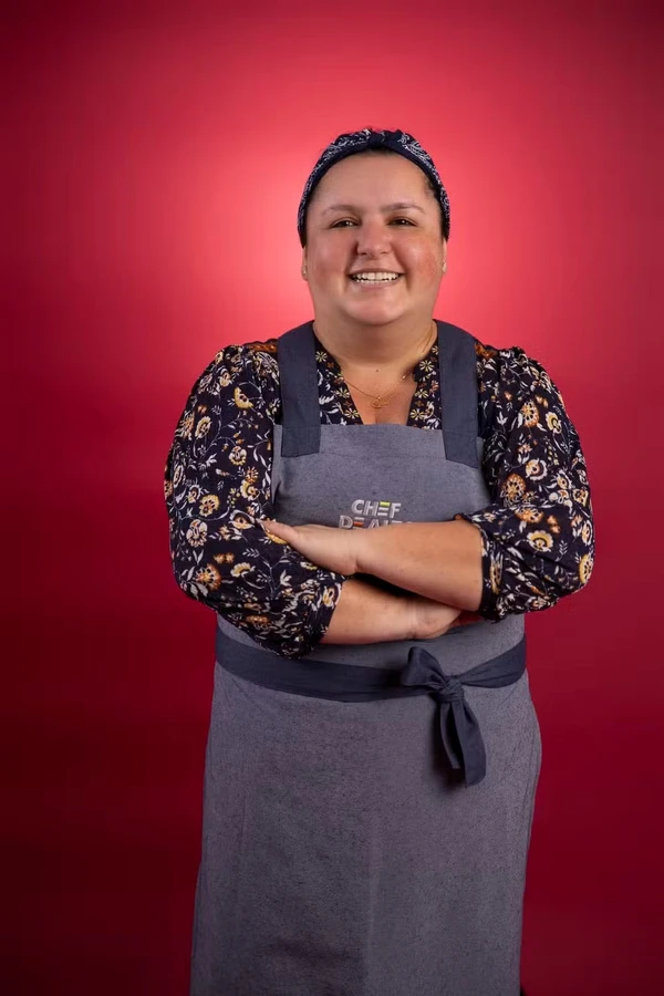 Iara Guimarães, participante de 'Chef de Alto Nível'  por Divulgação/TV Globo/Beto Roma