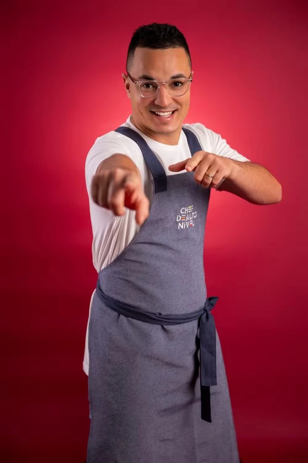 Luiz Lira, participante de 'Chef de Alto Nível'  por Divulgação/TV Globo/Beto Roma