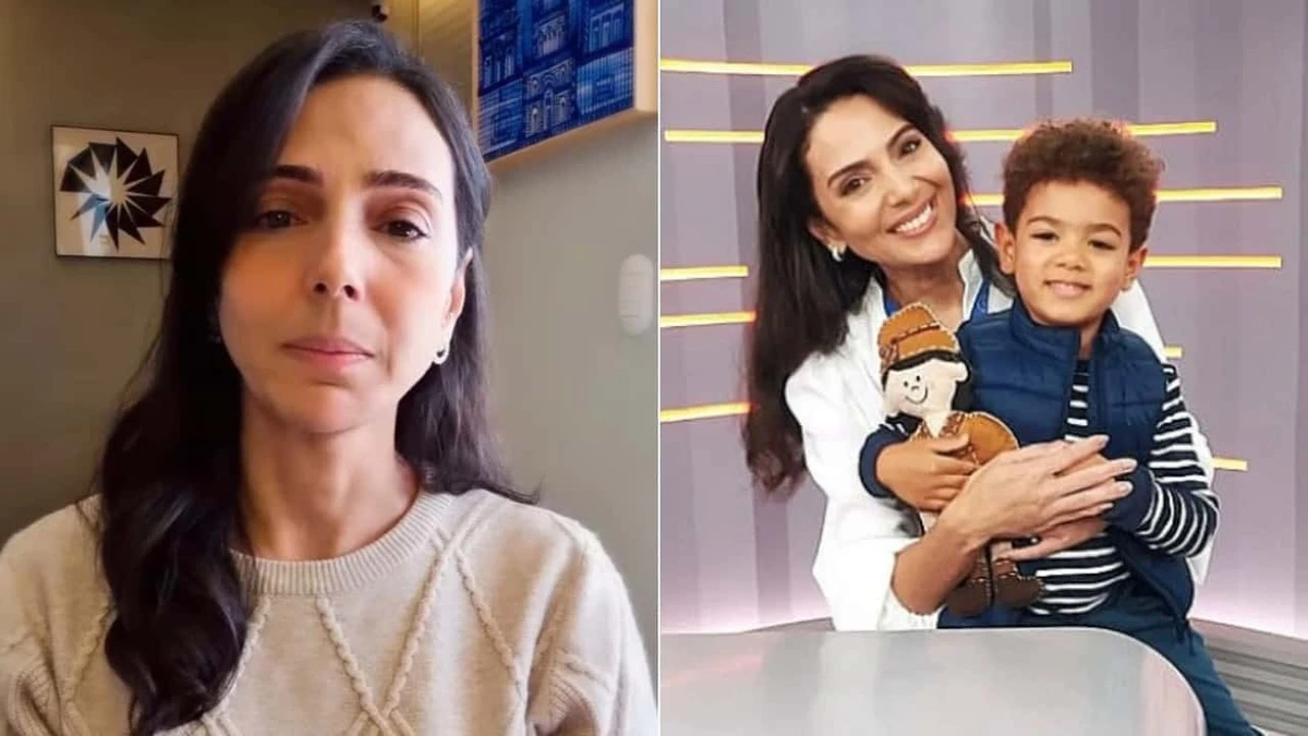 Mara Pinheiro, jornalista da Globo revela diagnóstico de leucemia do filho de 4 anos