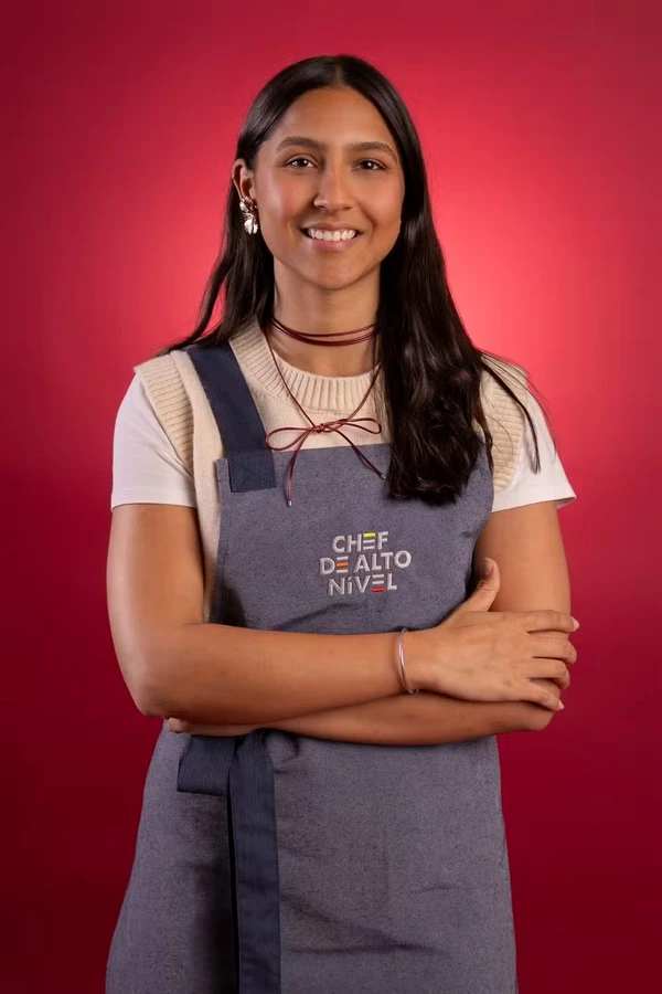 Maria Clara Caldas, participante de 'Chef de Alto Nível'  por Divulgação/TV Globo/Beto Roma