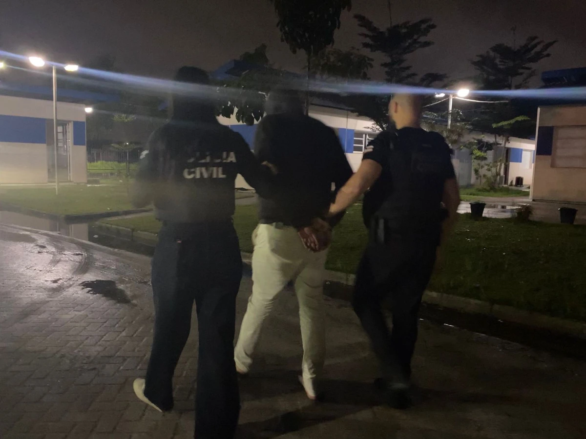 Anderson Osório foi preso em aeroporto por Reprodução