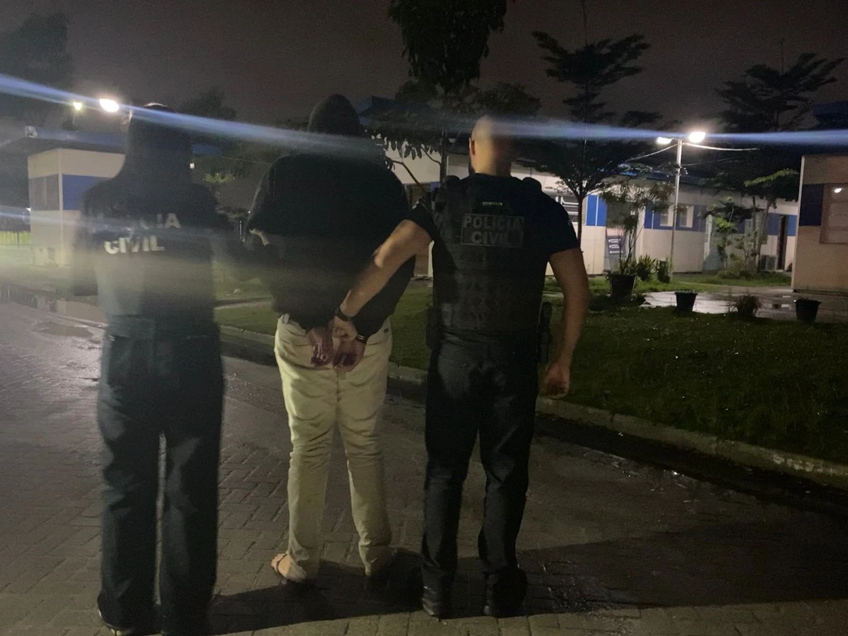 Anderson Osório foi preso em aeroporto por Reprodução
