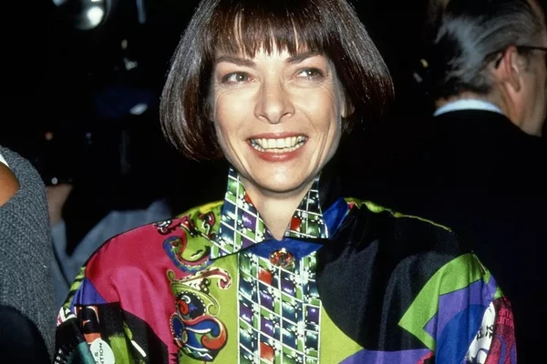 Anna Wintour na década de 1990 por Reprodução/Sonia Moskowitz