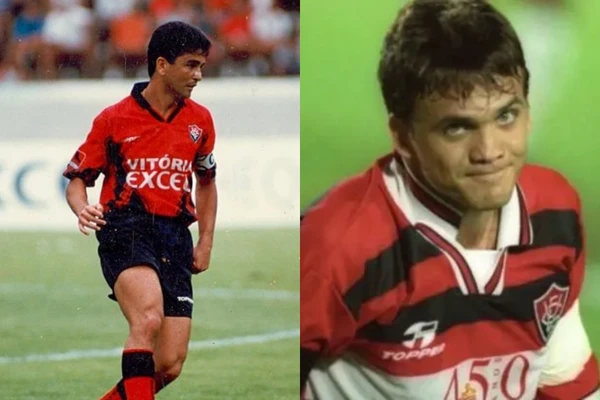 Bebeto e Petkovic foram contratados pelo Vitória em 1997 e são até hoje duas das contratações mais caras da história do clube