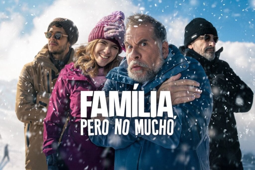 O filme &#8220;Família, Pero No Mucho&#8221; traz Leandro Hassum em mais uma comédia sobre família, exageros e laços afetivos (Imagem: Reprodução digital | Netflix)