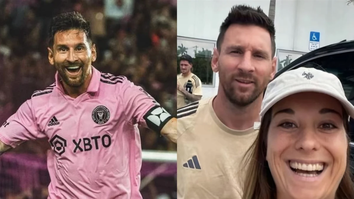 Filho se arrepende de recusar passeio com a mãe após selfie com Lionel Messi