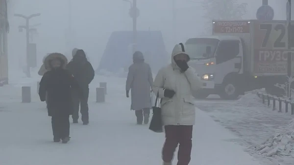 Frio de Oymyakon impressiona por Reprodução