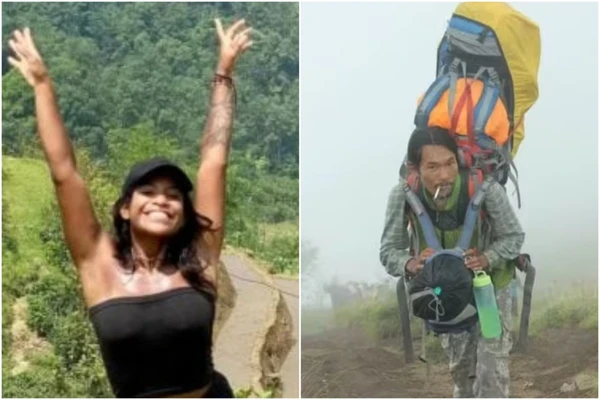 Juliana Marins e Agam Rinjani