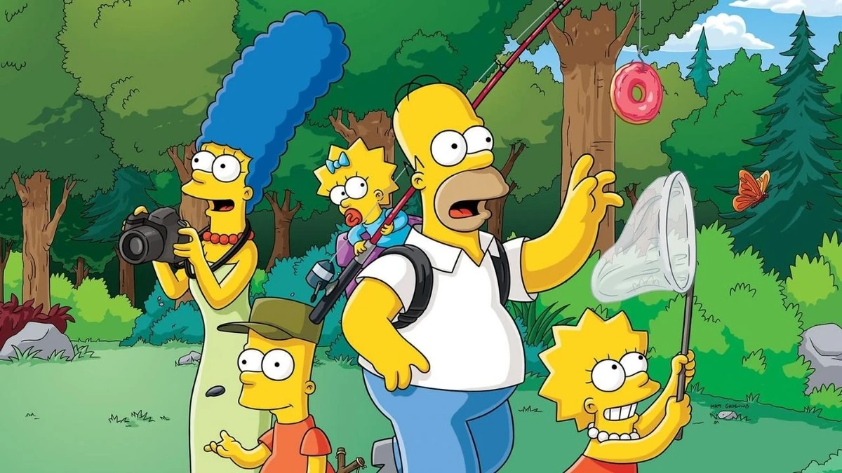 Os Simpsons por Divulgação