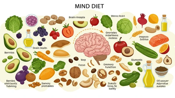  Saúde do cérebro em foco: como a dieta MIND pode ser sua aliada contra a demência