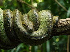Imagem - Como uma cobra gigante de 80 kg consegue subir em árvores?