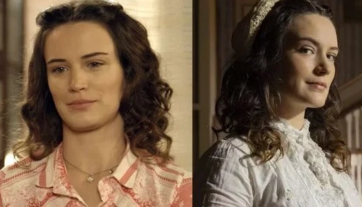 Bianca Bin (Maria) - Antes e depois do elenco de 'Êta Mundo Bom!' em 'Êta Mundo Melhor!' por Divulgação/TV Globo 