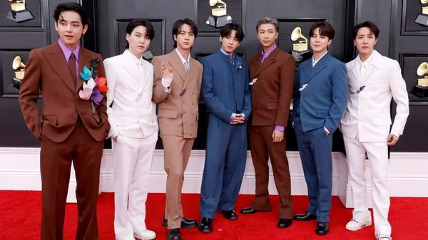 BTS no Grammy, 2022 