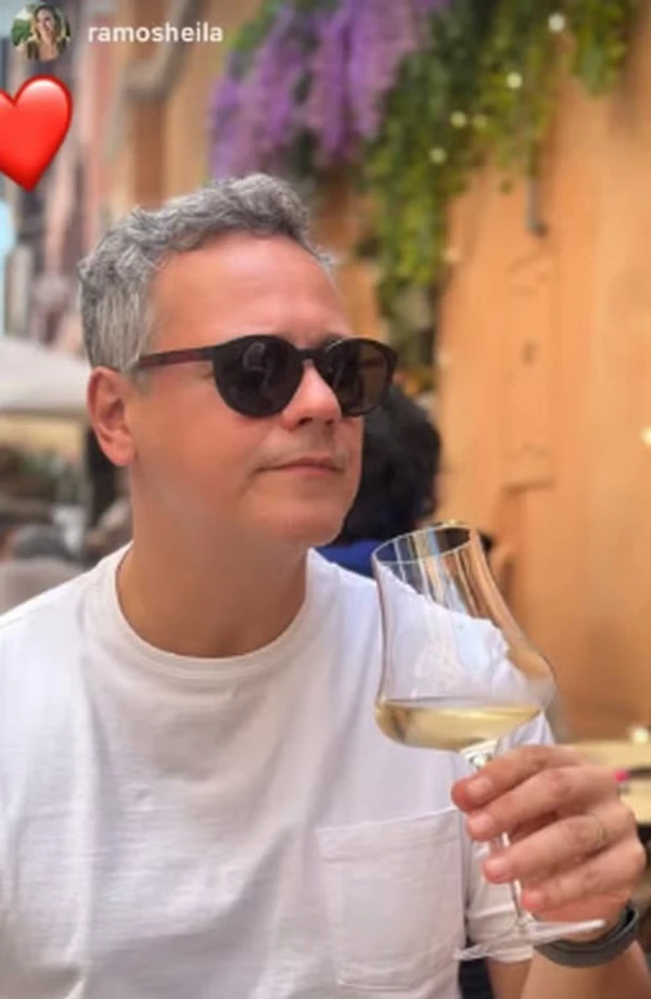 Danton Mello deu uma renovada no corte! por Reprodução/Redes Sociais 