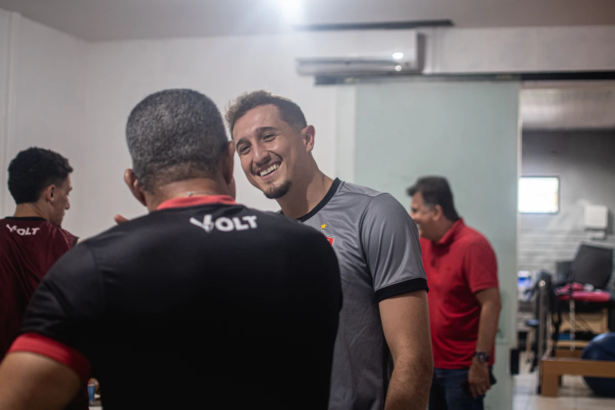 Elenco do Vitória se reapresenta para intertemporada por Victor Ferreira/EC Vitória