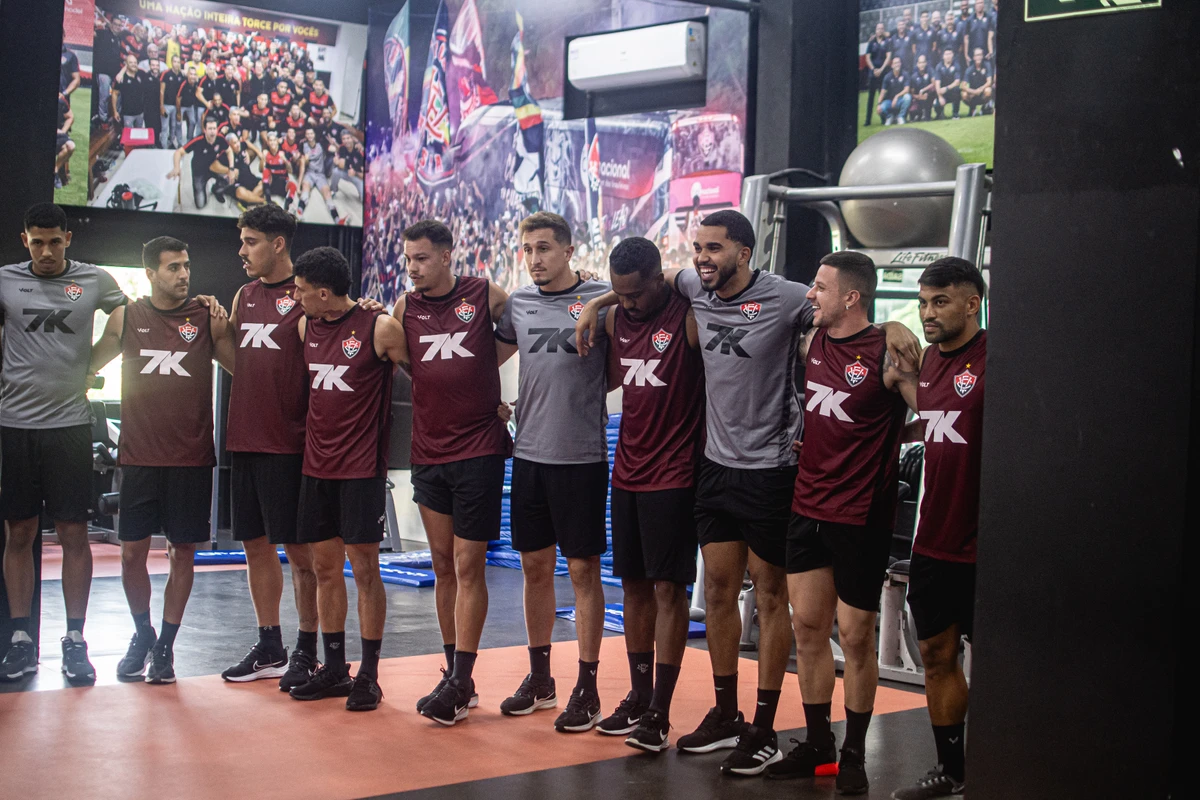 Elenco do Vitória se reapresenta para intertemporada por Victor Ferreira/EC Vitória