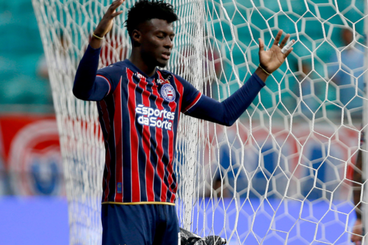 Jhoanner Chávez foi contratado junto ao Indepiendente del Valle-EQU por R$ 18 milhões em 2023 por Felipe Oliveira/EC Bahia