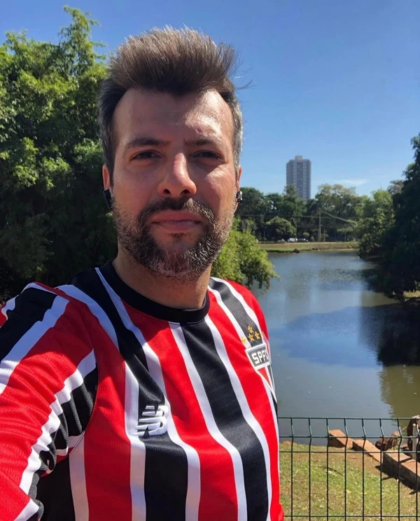 Jornalista Guilherme Campos por Reprodução/Instagram 