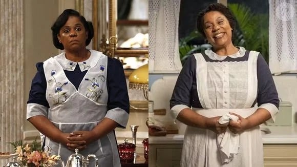 Kenya Costa (Quitéria) - Antes e depois do elenco de 'Êta Mundo Bom!' em 'Êta Mundo Melhor!' por Divulgação/TV Globo 